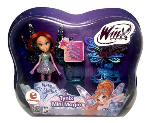 Boneca P Fada Fadinha Bloom E Acessórios Winx Club Original