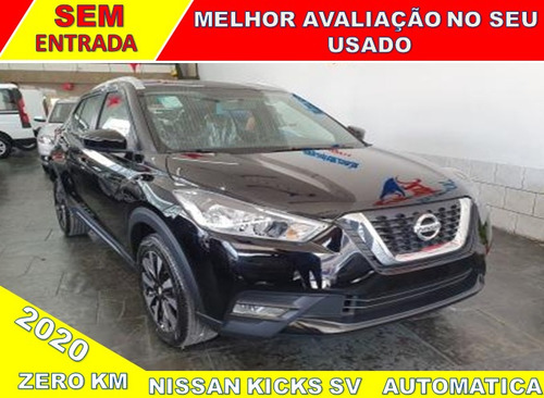 Nissan Kicks 1.6s Preto 2020 0 Km
