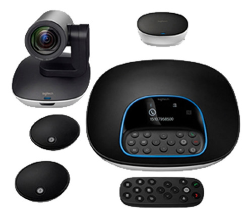 Camara Web Con Expansion De Microfonos Logitech 960 001060