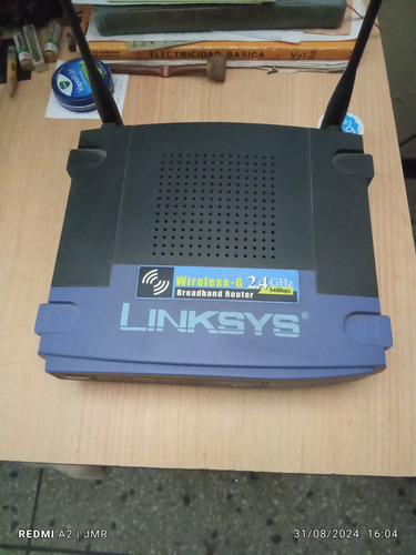 Router Linksys Wrt 54g (Usado)
