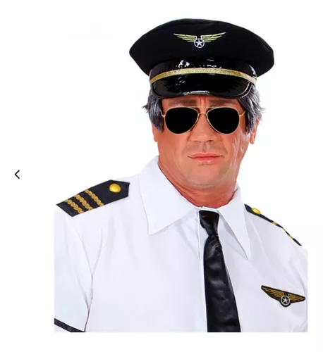 Disfraz Piloto De Lujo Capitán De Avión Halloween