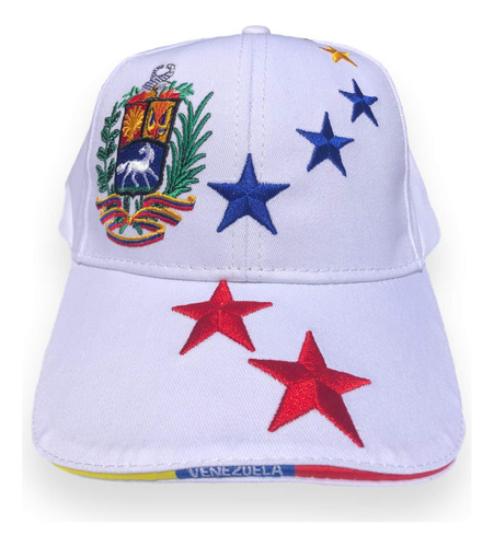 Sombrero Venezuela Blanco L Gorra Venezuela Blanca L Gorra +