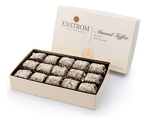 Dulce De Leche Enstrom Milk Chocolate Almond Toffee Petites 