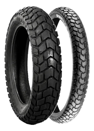 Par Pneus 90/90-19 110/90-17 Mt 60 Bros Com Brinde
