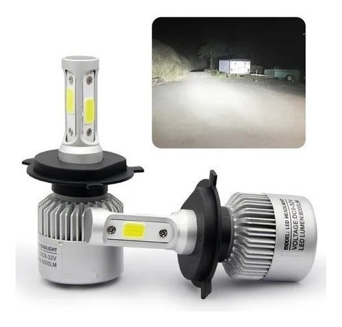 Kit Luces 3ledh4 Tipo Xenon Alta/baja Jetta A2 1991