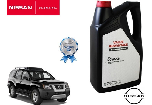 5l Aceite Nissan Mineral Value Advantage 20w50 X-terra 2005