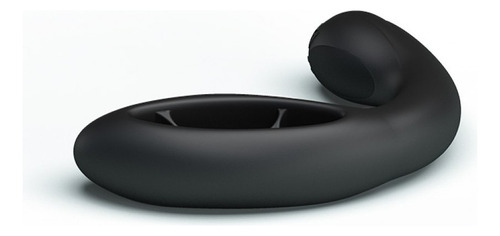 Estimulador anal del punto G masculino, tapón vibrador de próstata, color negro