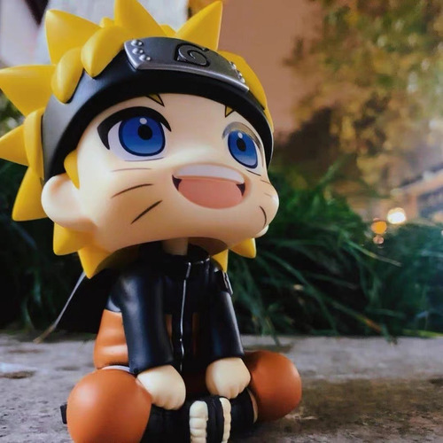 Boneco Naruto Uzumaki Anime Action Figure Miniatura 9cm