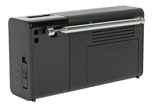 Rádio Am Sony Icf-p36 Icf-p36 Analógico Portátil Cor Preto Preto