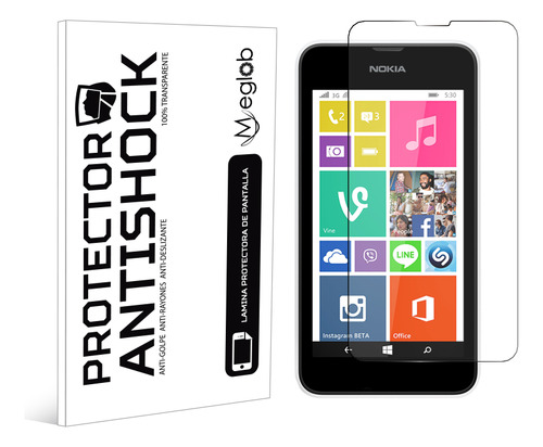 Protector De Pantalla Antishock Para Nokia Lumia 530