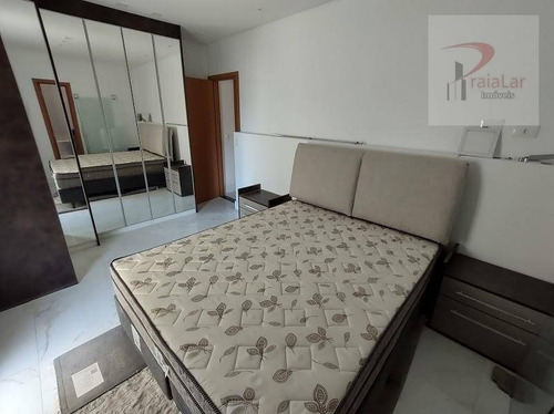 Apartamento Mobiliado E Decorado Com 3 Dormitórios Parcelado Direto Com A Construtora, À Venda - Canto Do Forte - Praia Grande/sp - Ap2588