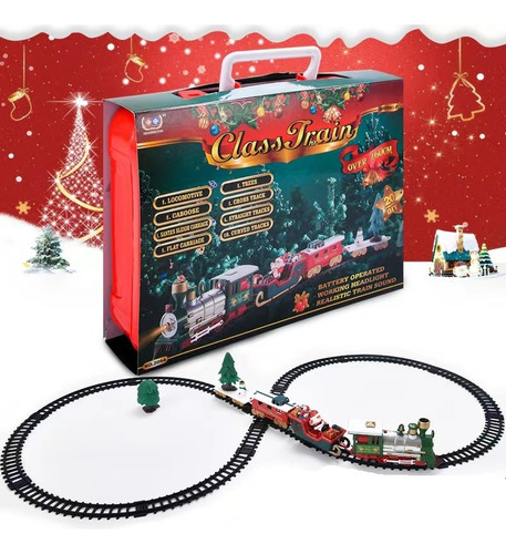 Regalo De Juguete Infantil Con Tren Eléctrico Navideño