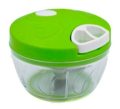 Imagem 1 de 5 de Triturador Moedor Manual De Alho Fruta Alimentos 3 Lâminas