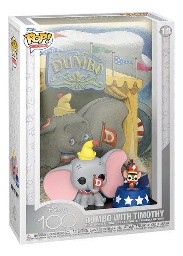 Póster Funko Pop! Disney 100 - Dumbo Y Timothy En Circo