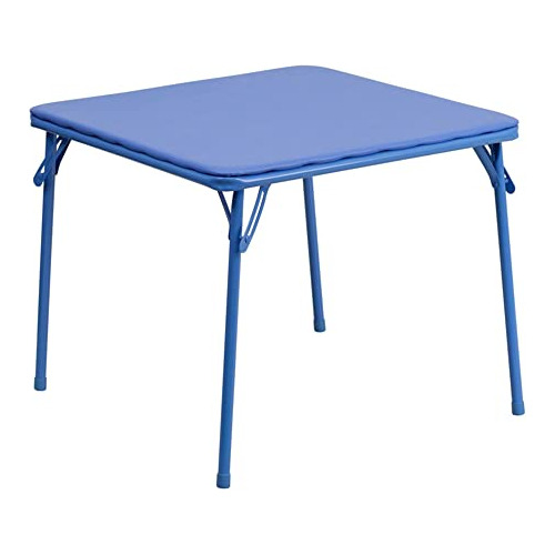 Flash Furniture   Mesa Plable Azul Para Niños