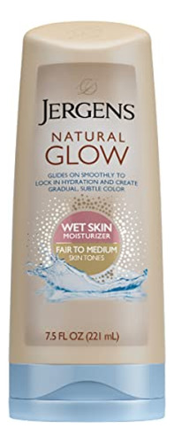 Autobronceantes Jergens Loción Para La Ducha Natural Glow, P