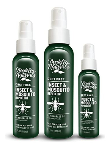 Repelente De Insectos Y Mosquitos Medella Naturals, Fórmula