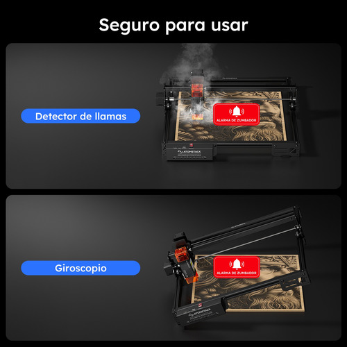 Máquina De Grabado Y Corte Por Láser Atomstack A10 Pro V2