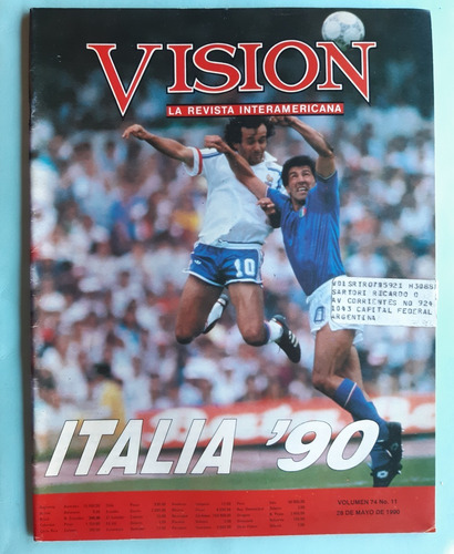 Mundial Italia '90 /  Revista Visión 