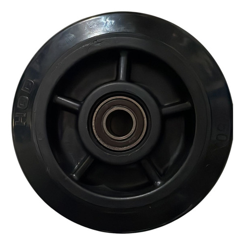 Llanta 6x2 Rueda Camilla Hospital Compatible Stryker 4 Pzs Negro