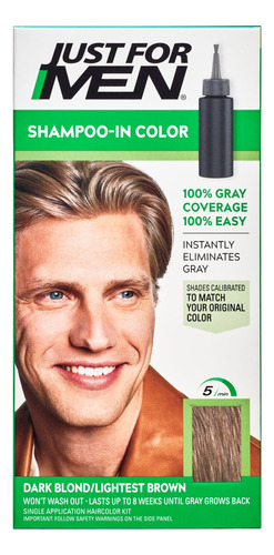 Justo Para Los Hombres De Color De Cabello H-15-de Color