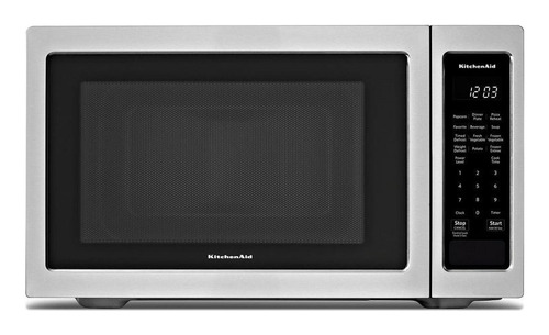 Kitchenaid 21-34 Stainless Steel Countertop Microwave Oven 