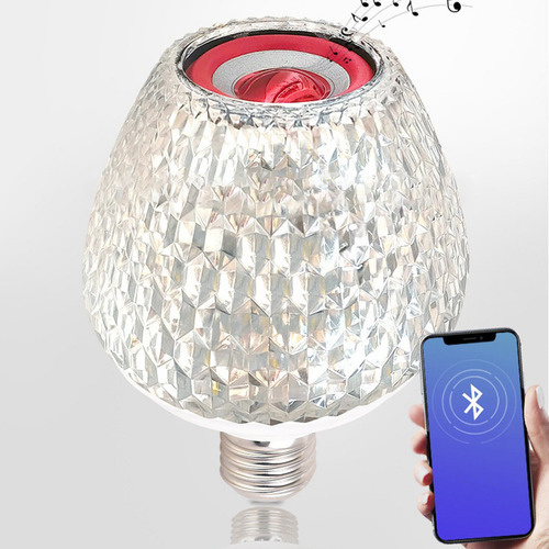 Bombilla Led P Night Light Con Altavoz Bluetooth Integrado,