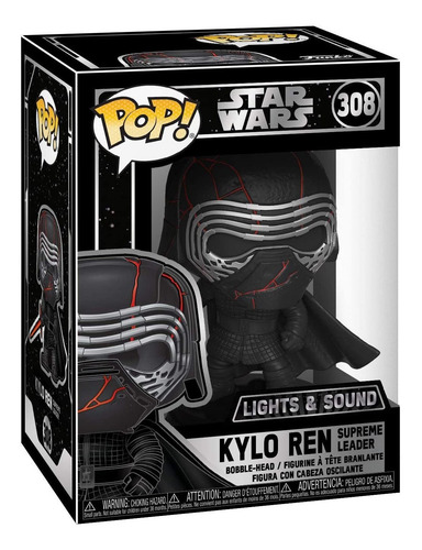 Imagem 2 de 3 de Pop! Star Wars: Kylo Ren #308 - Funko Lights & Sounds