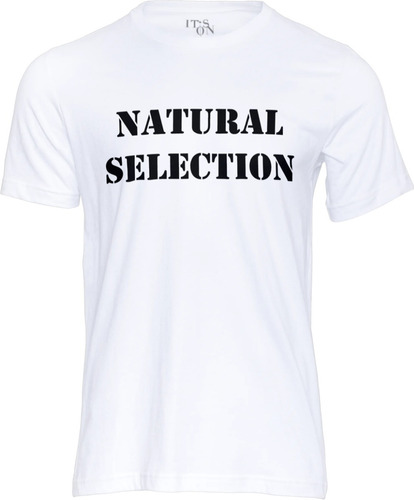 Playera Natural Selection. Seleccion Natural