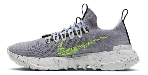 Zapatillas Nike Space Hippie 01 Grey Volt Cq3986-002   