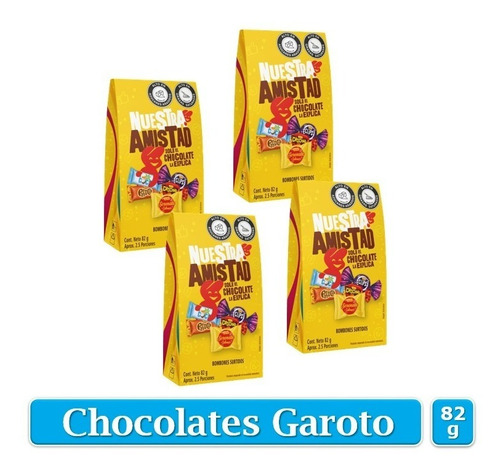 Estuche Chocolate Garoto 82gr - Kg a $103