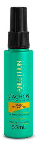Kit Gelatina E Oleo Cachos System Aneethun Proteção Nutrição