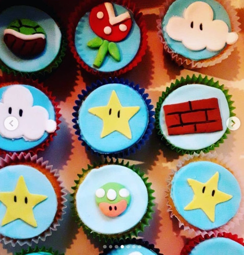 Cupcakes Decorados De Super Mario Bros Zona Sur