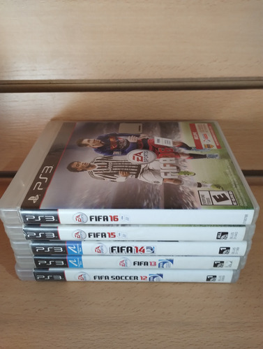 Fifa 12 13 14 15 16 Ps3 5 Discos (Usado)