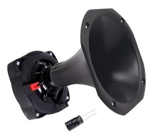 Kit Alto Falante Subwoofer 10 Unlike Driver Tweeter Corneta