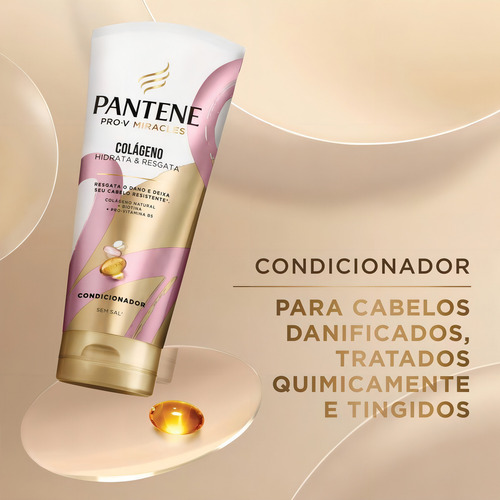 Condicionador Pantene Colágeno Hidrata E Resgata 250ml