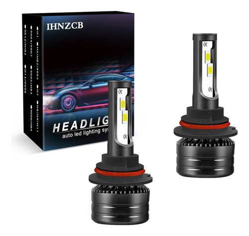 9007 / Hb5 Led Kit De Faros De Luz Alta / Baja 6000k