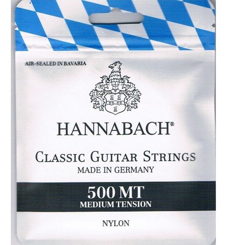 Encordado Guitarra Clásica Hannabach 500mt - Alemania