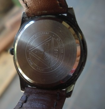 Relogio Guess Unisex Movt Japan Antigo