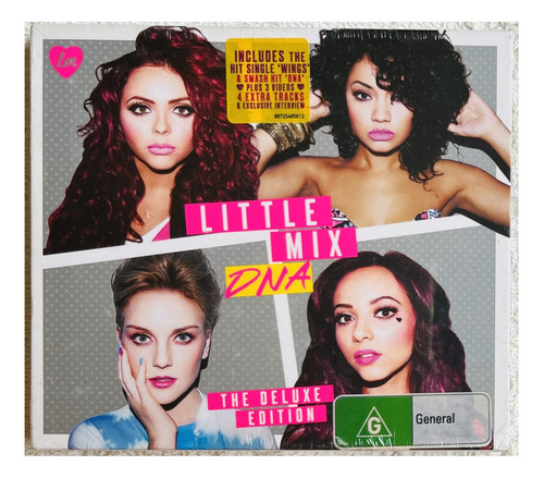 Kit Cd + Dvd Lacrado Importado Little Mix Dna Deluxe Edition