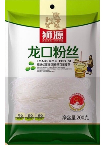 Fideos De Porotos (vermicelli) China 200g Sin Gluten 