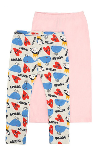 Pack De Pantalones San Valentín De Bebé Niña C&a (3003533)