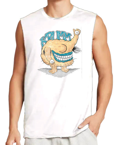 Playera Tank De Real Monsters De Verdad Krumm Retro