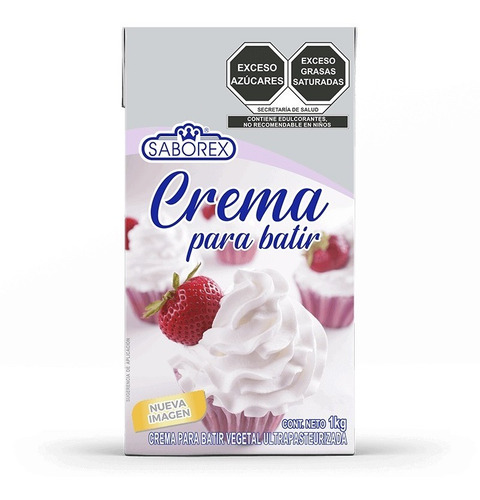 Crema Para Batir Tetrapack Para Sifón 12 Lt