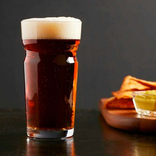 12 Vasos Para Cerveza Vidrio Templado 410 Ml - 12 Pzas