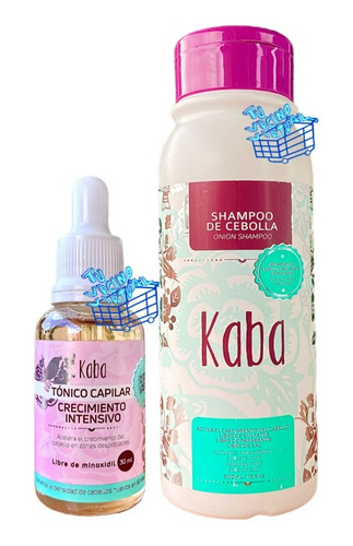 Kaba Tonico Capilar + Shampoo K - mL a $180