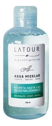 Agua Micelar Andre Latour Rostro Desmaquillante X200ml