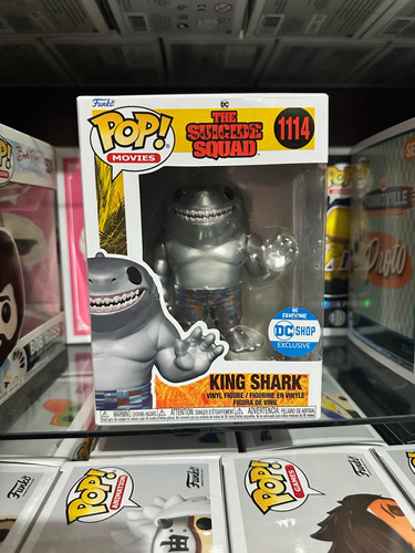 Funko Pop 1114 Escuadrón Suicida King Shark Dc Shop