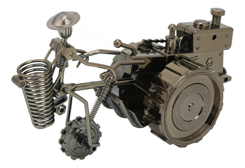 Reloj De Escritorio Con Forma De Tractor Y Ajuste Preciso De