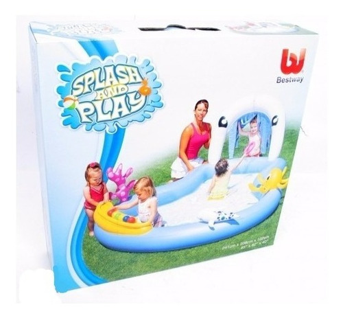 Pileta Inflable Centro De Juego Con Pelotas Bestway!!!